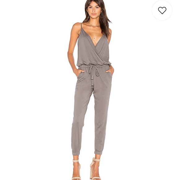 bobi supreme jersey surplice jumpsuit